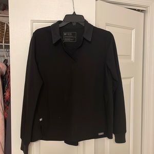 FIGS igava long sleeve scrub top